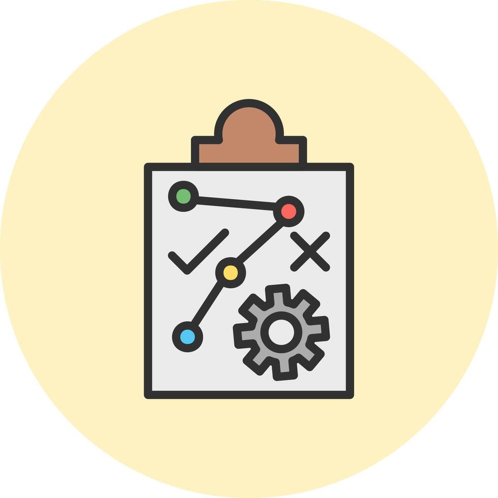 Strategy Responsive App Shape Design vector