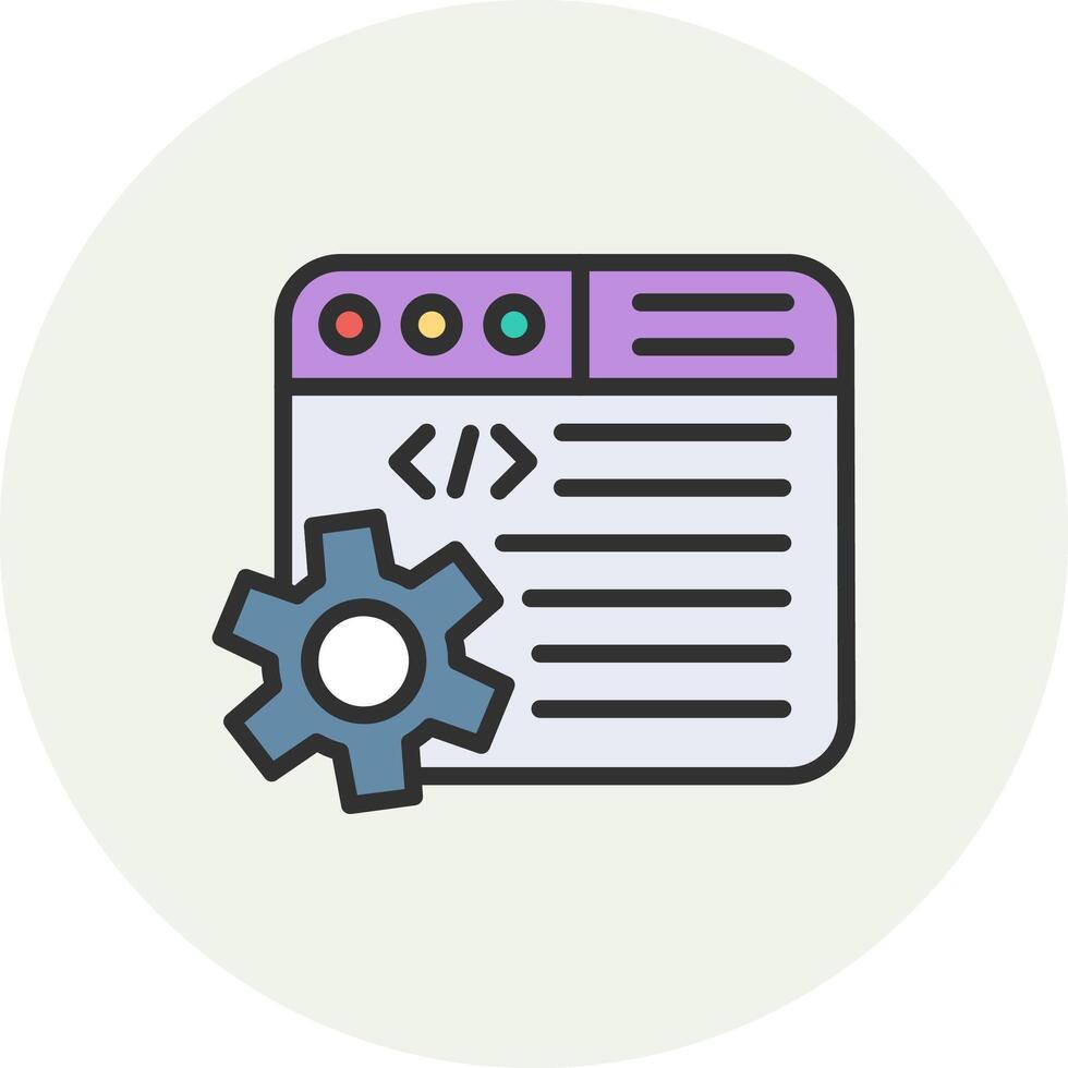 web programación apagado tono ui objeto vector