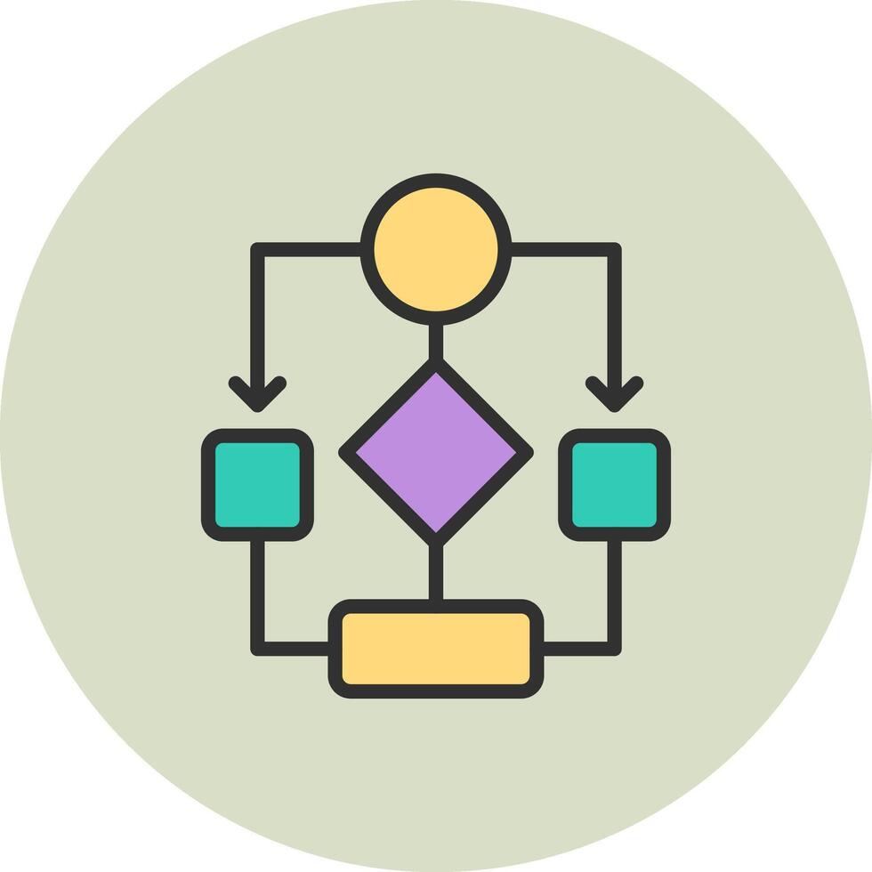 Data Flow Minimal Design Badge Style vector