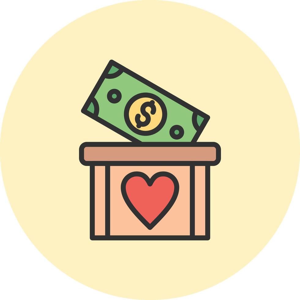 Donation Digital Technology UI Element vector