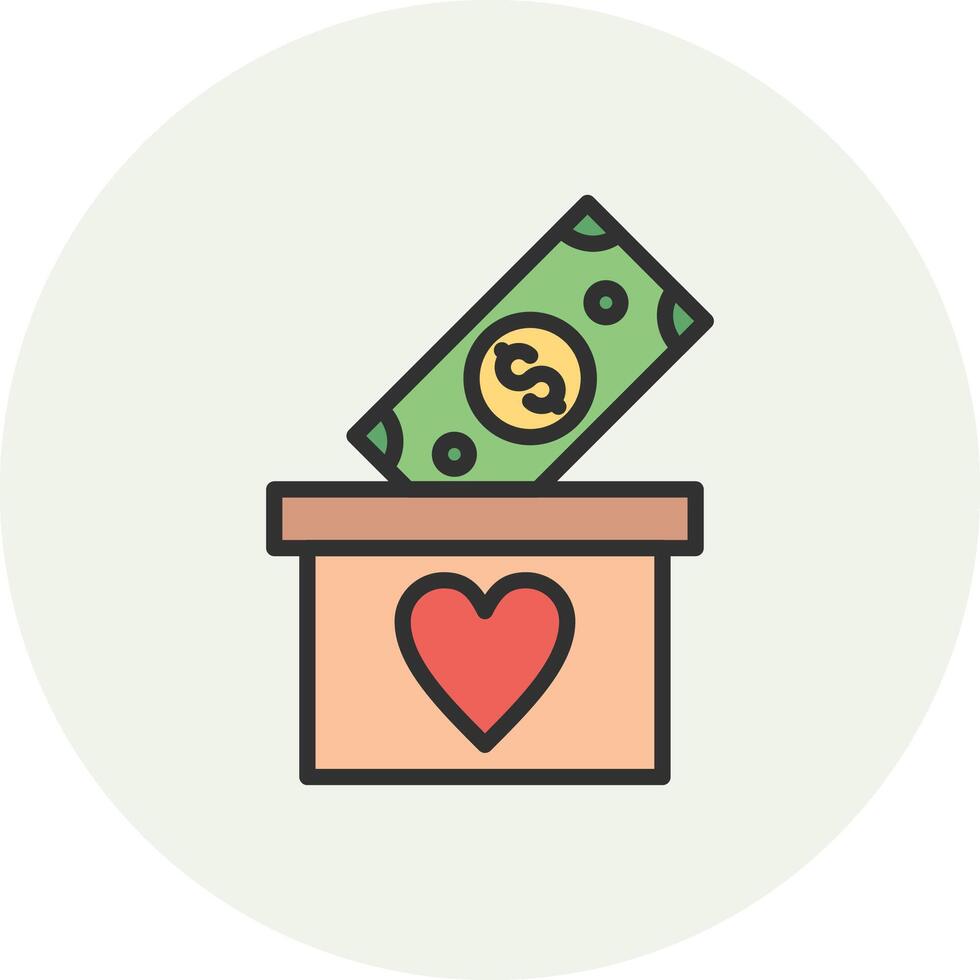 Cash box User-Friendly Drawing Element vector