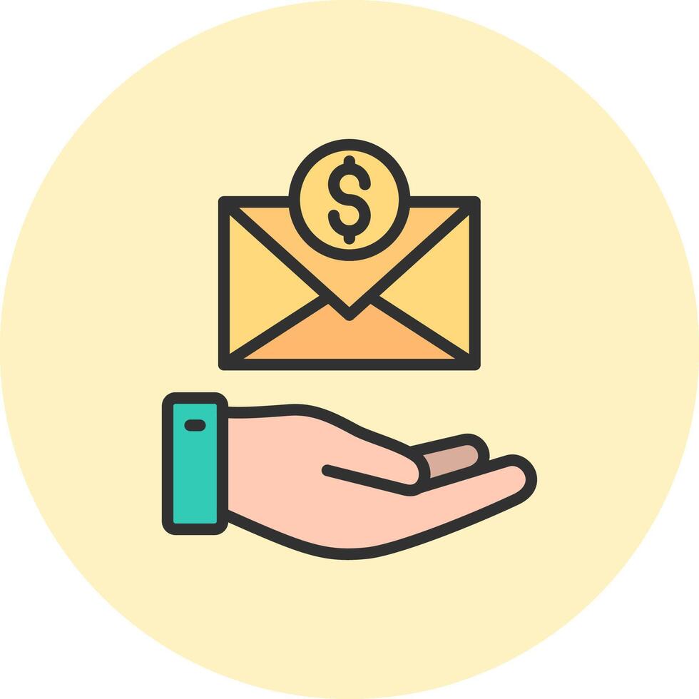 Email Gradient Color Form Design vector