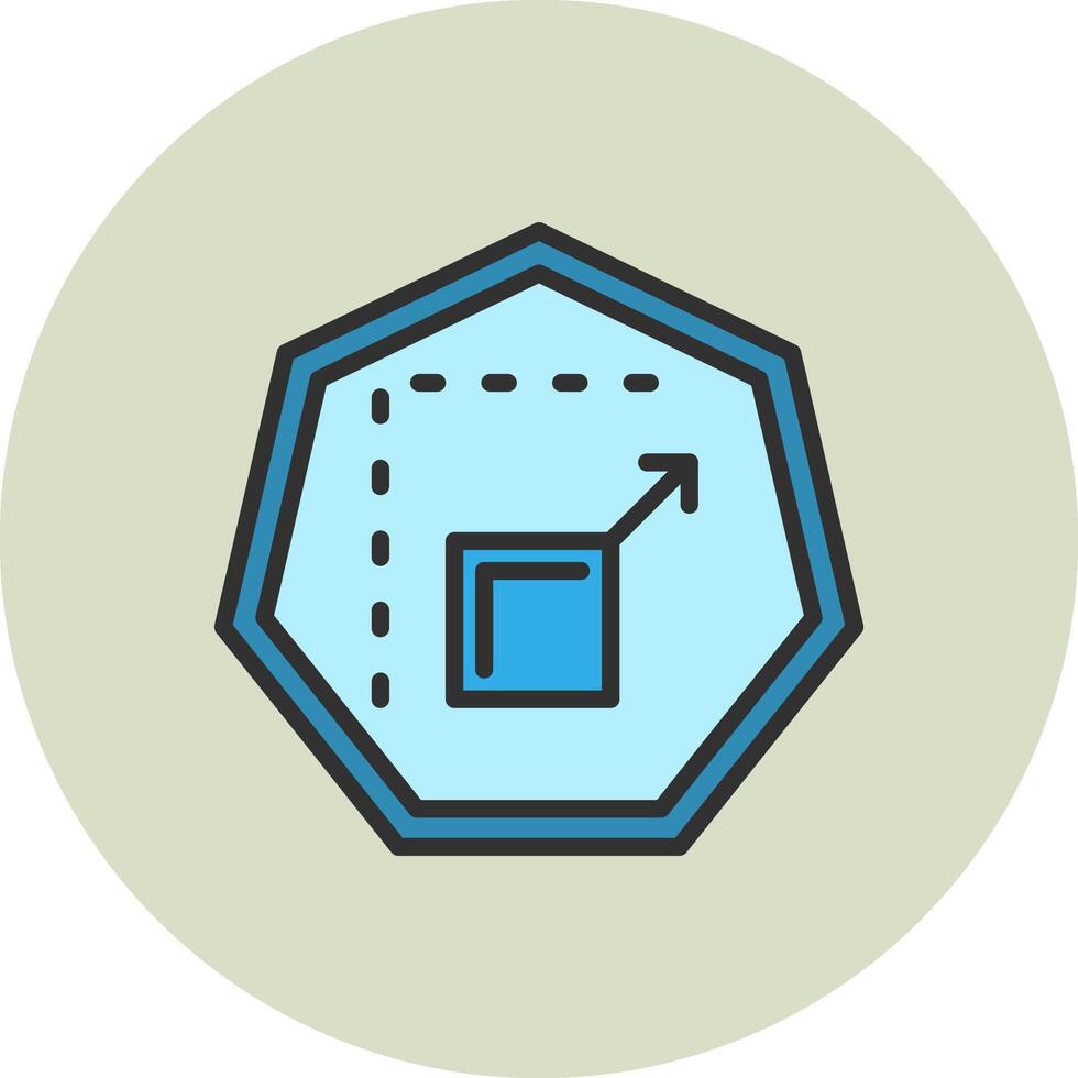 Scalable Interface Line Graphic Style vector