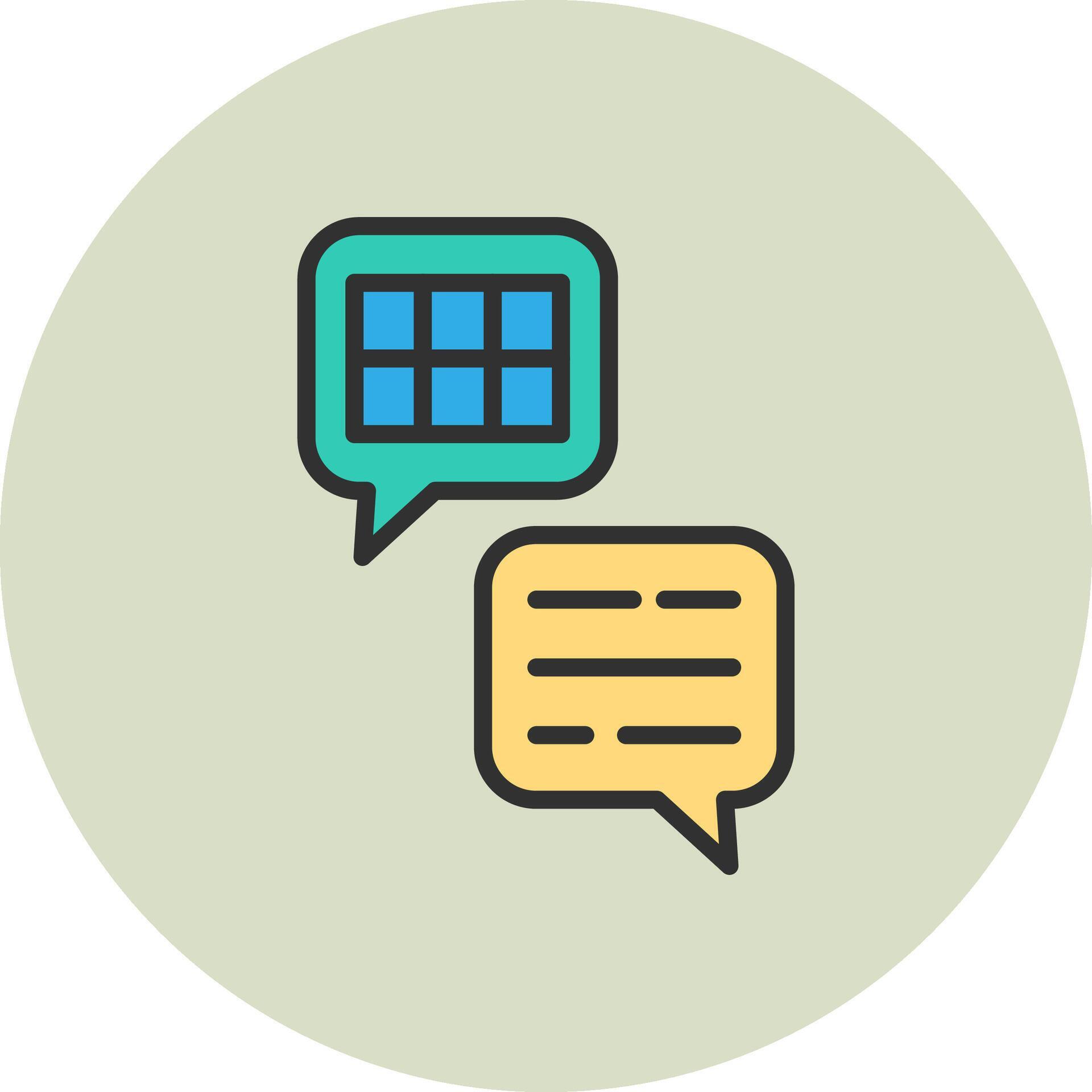 Chat Minimal User Interface Element 68502041 Vector Art at Vecteezy