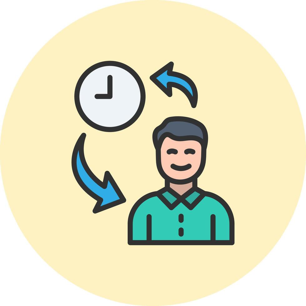 Time management Web-Based UI Design Element vector