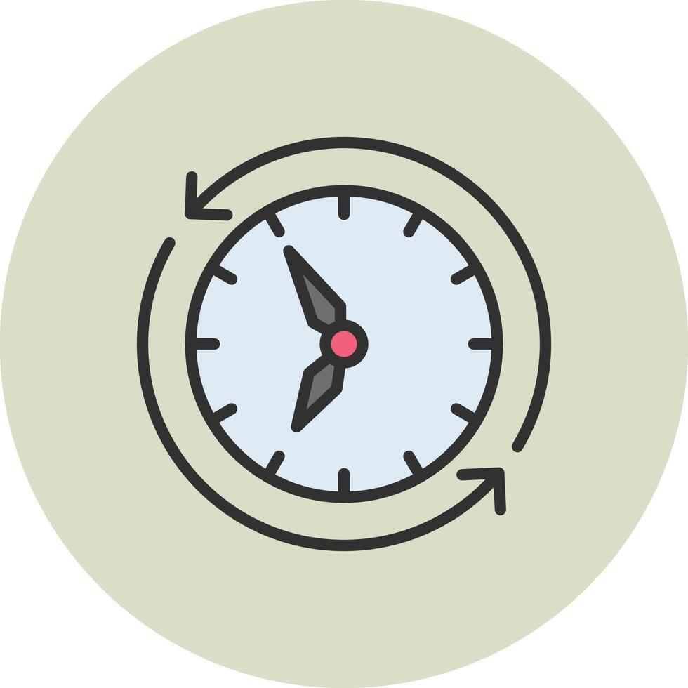 Refresh time Abstract User Interface Visual 68502134 Vector Art at Vecteezy