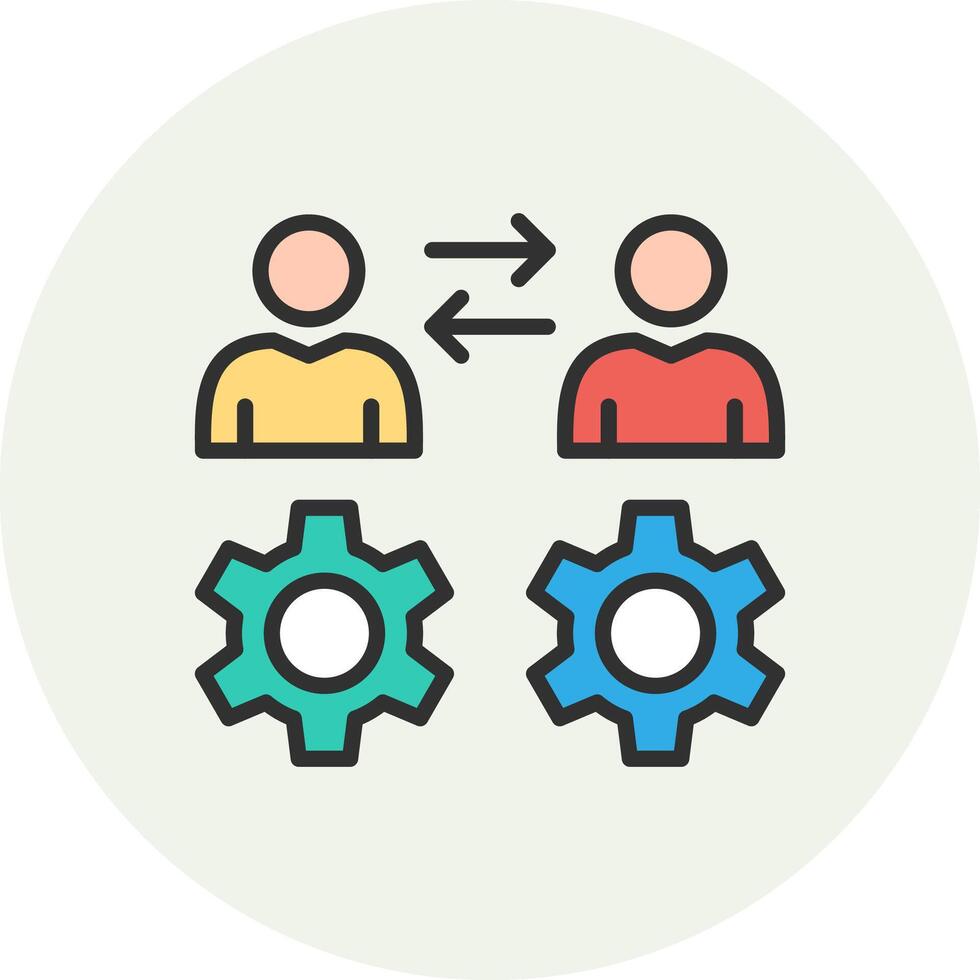 Cooperation Modular UI Form vector