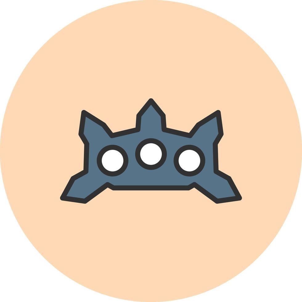 Ninja Knuckle Web-Based UI Design Element vector