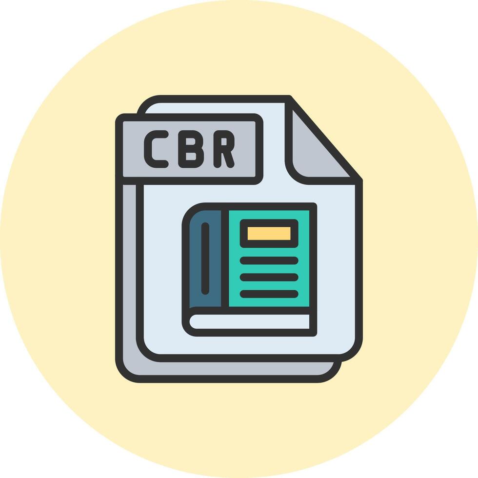 CBR Subtle UI Graphic Element vector