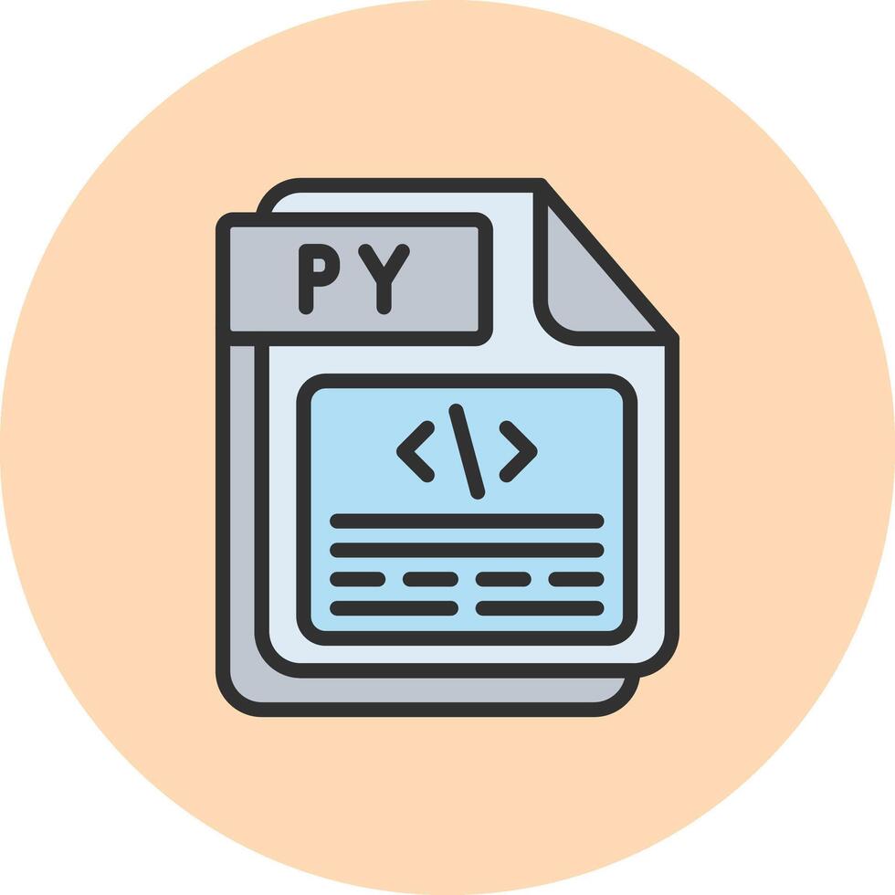 PY Outlined Frame UI Object vector