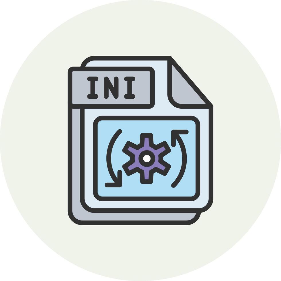 INI Sharp Edge Visual Object vector