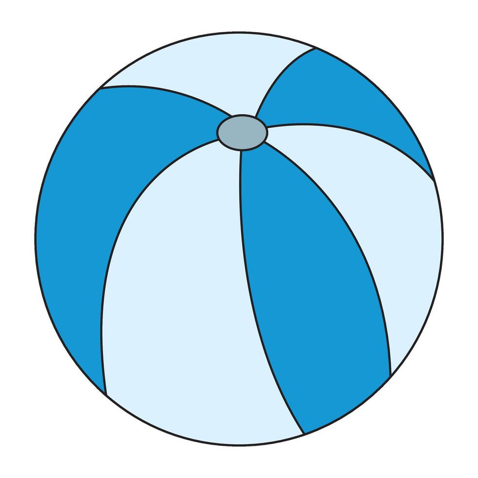 Colorful a ball on background vector