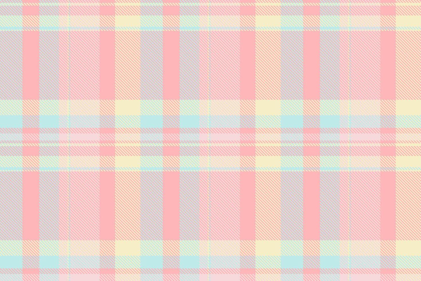 Geometrical fabric textile tartan, sparse texture seamless plaid. Anniversary check pattern background in light color. vector