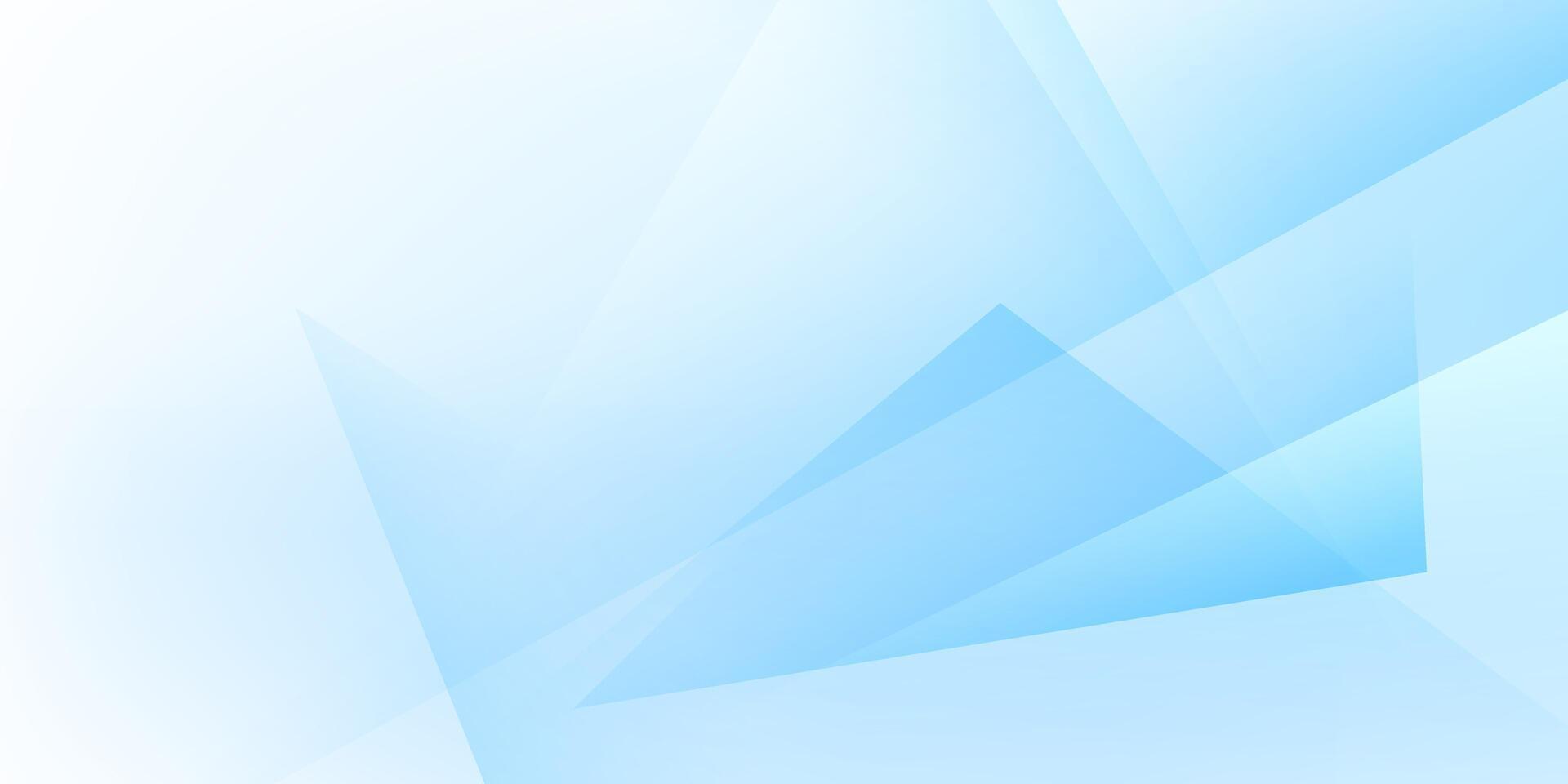 Blue abstract background with triangles vector