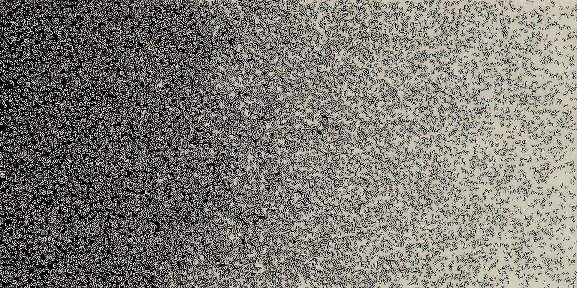 The abstract composition features a granular texture with a subtle gradient effect in tones of gray. photo