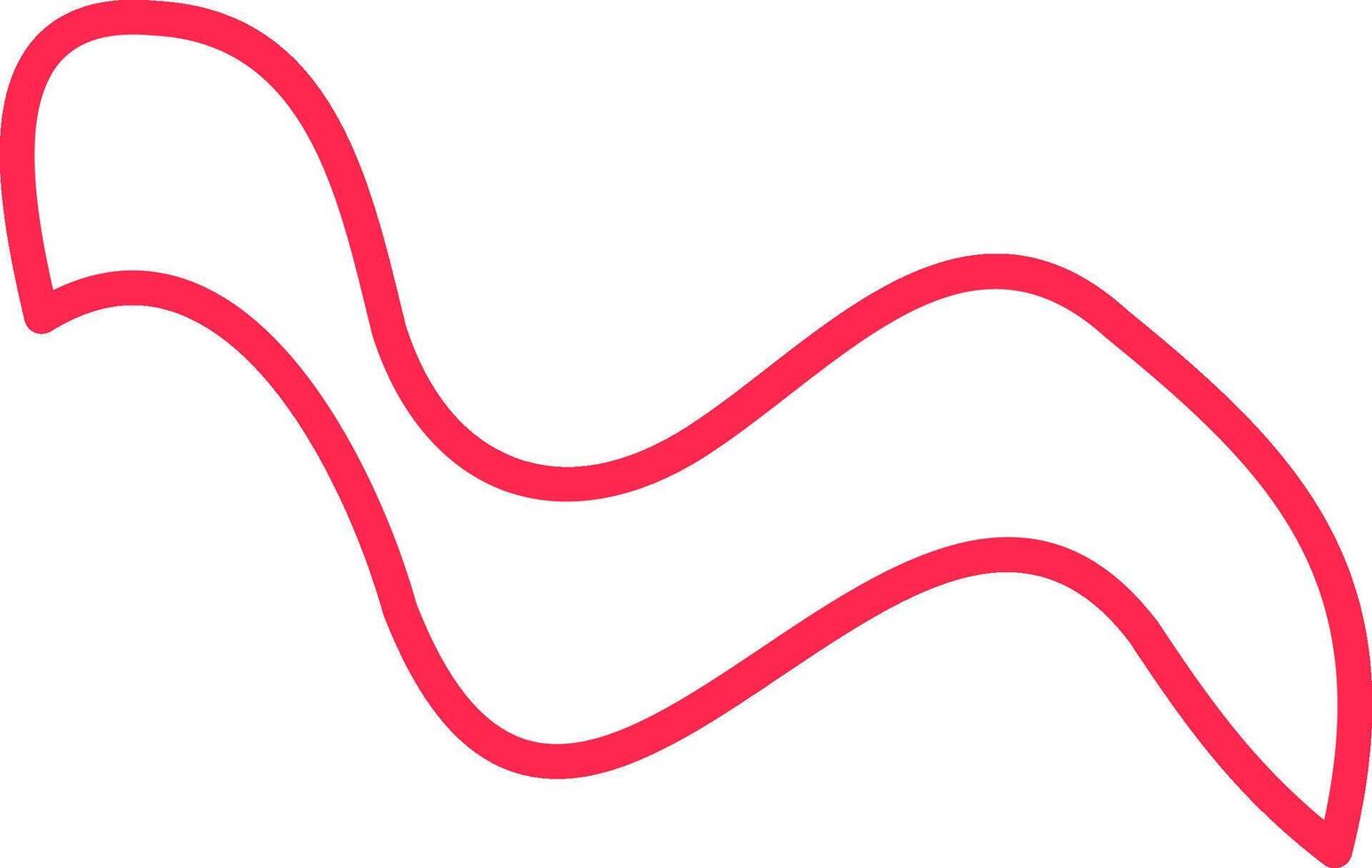 Linear Abstract Shape vector