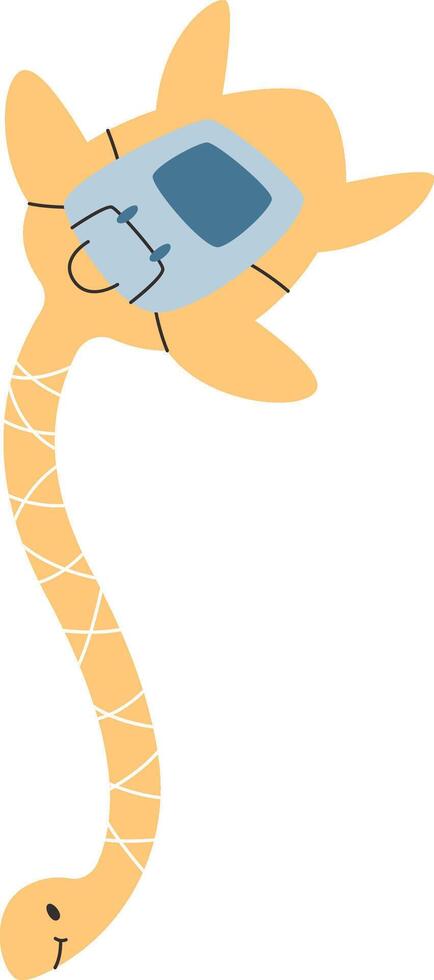 Dinosaur With Backpack vector