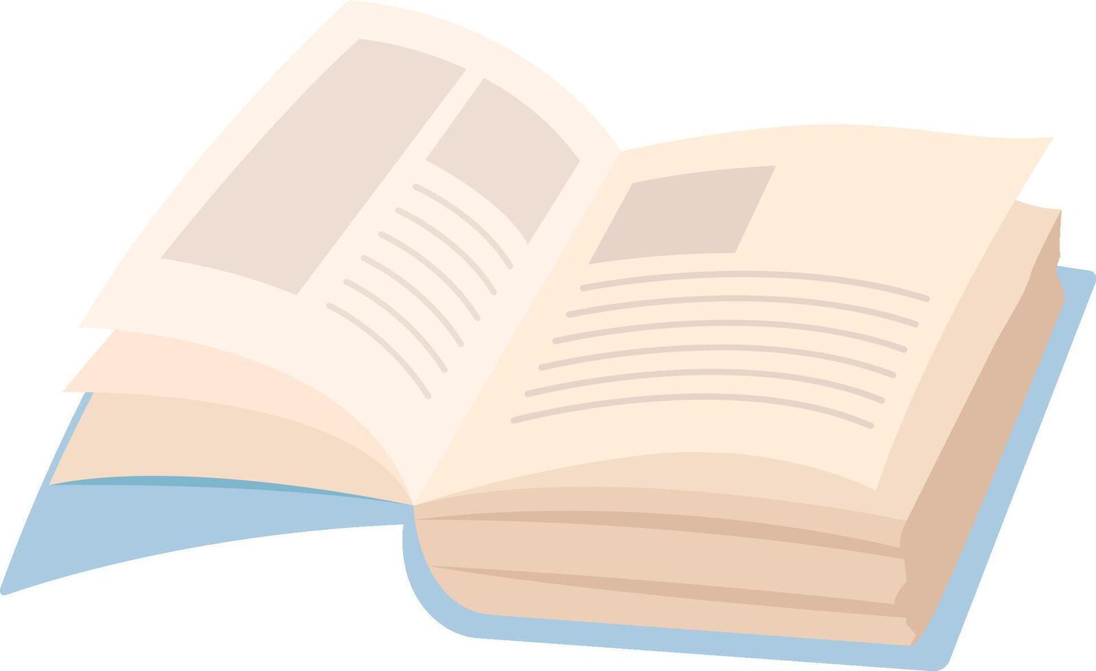 Opened Book Icon vector