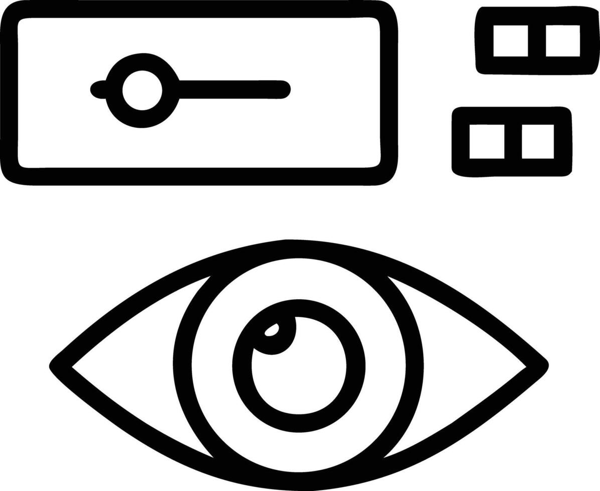 sencillo usuario interfaz palanca elementos para aplicación y web diseño vector