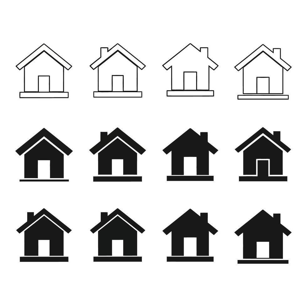 art of a collection of four green checkmark icons in different shapes and outlines, including circles and squares vector