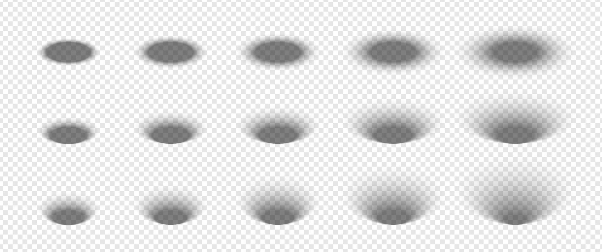 Isolated ellipse shape with diffused shadow and subtle edge glow. Clean background. Perfect for product mockup, soft surface effect or abstract round object display. vector