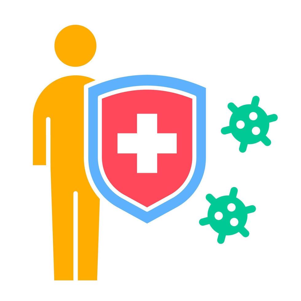 Pathogen Resistance Icon vector