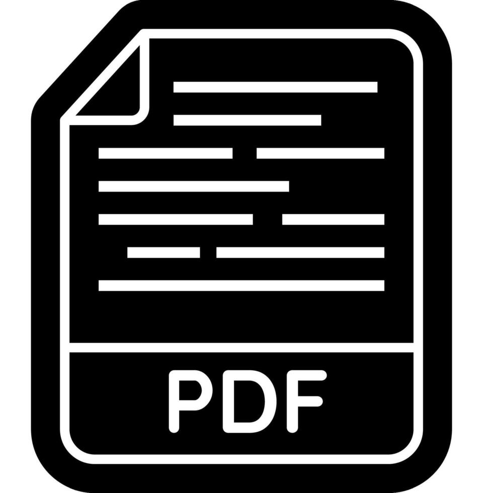 PDF File Upload Icon vector