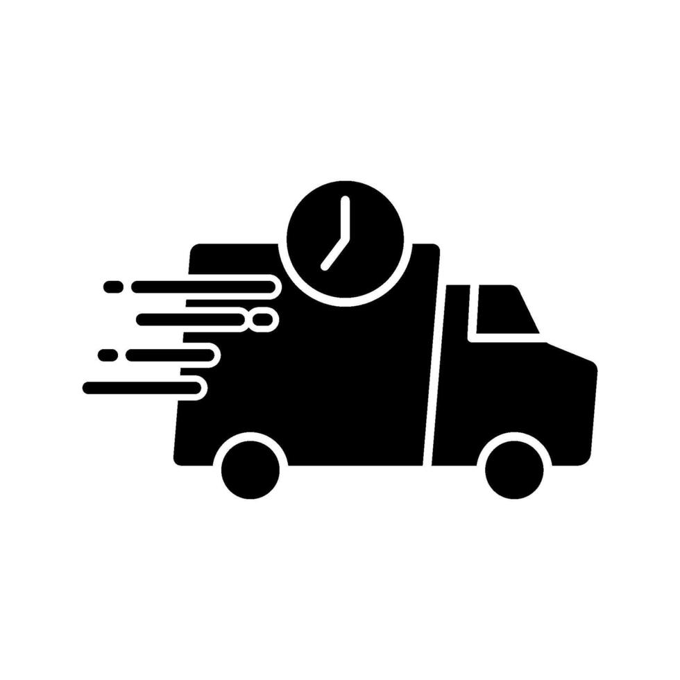 Fast Shipping icon design simple and modern concept isolated on white background vector