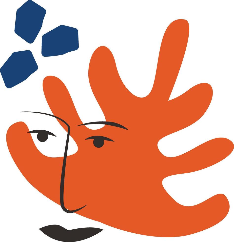 Abstract Matisse Pattern with Colorful Design. vector