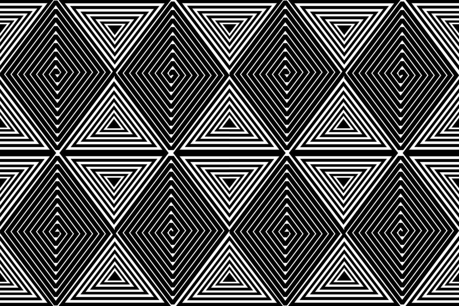 Native Geometric Artwork in Monochrome Scheme vector