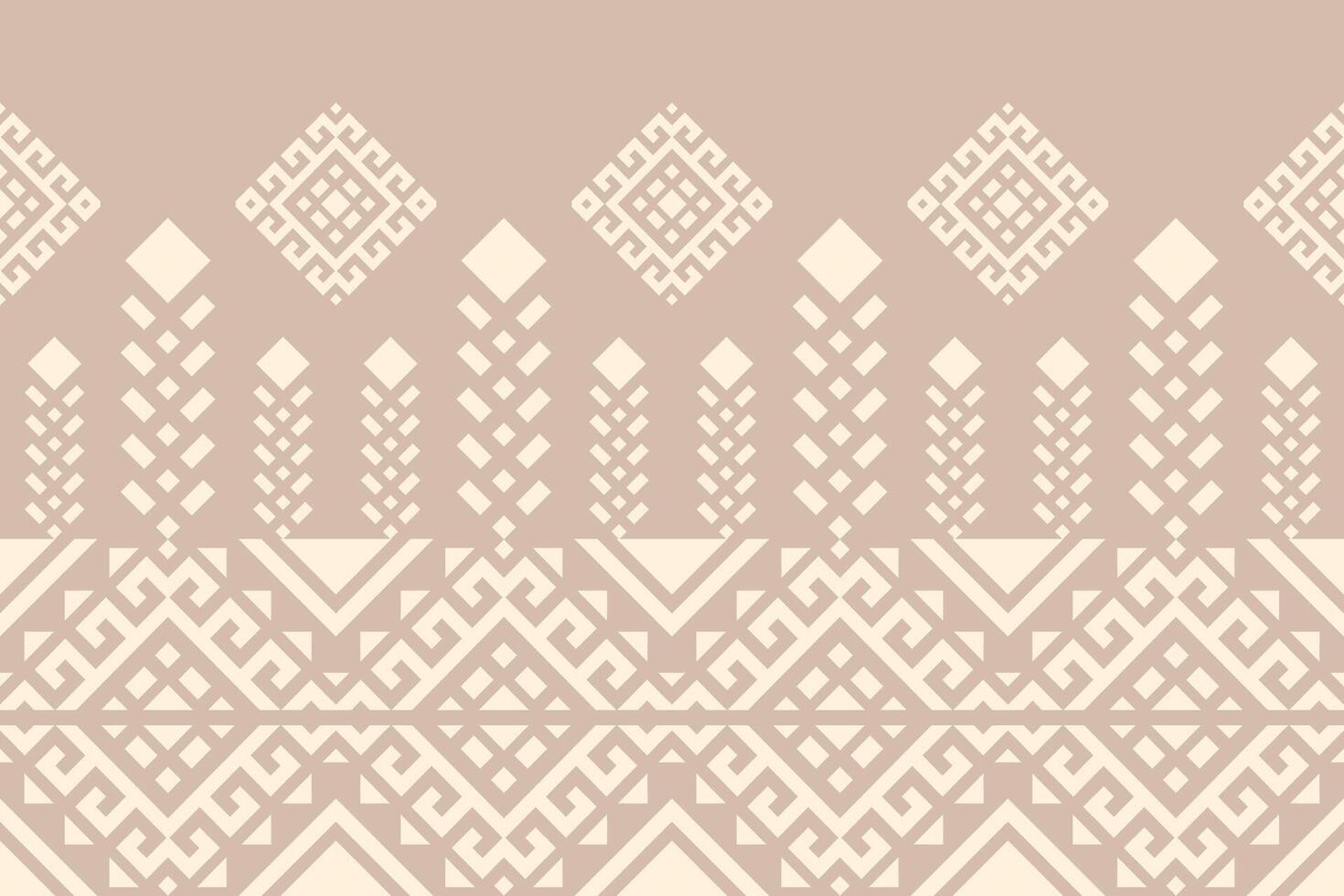 Yellow Geometric Tribal Pattern vector