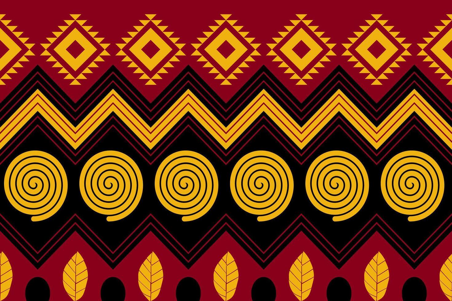 Red geometric pattern vector