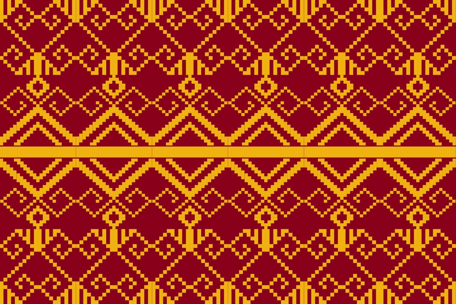 Red and yellow pattern vector