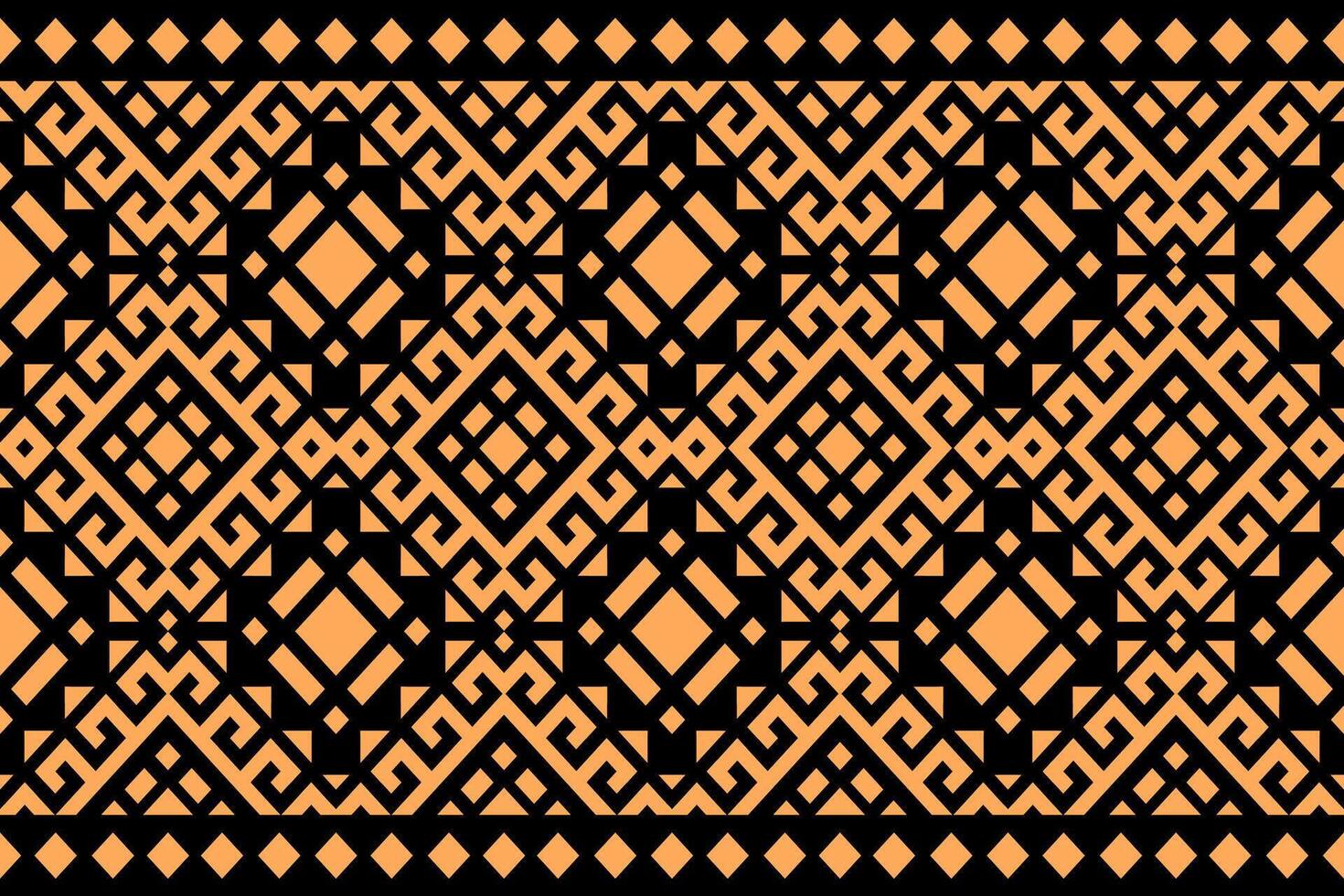 Yellow and black pattern vector
