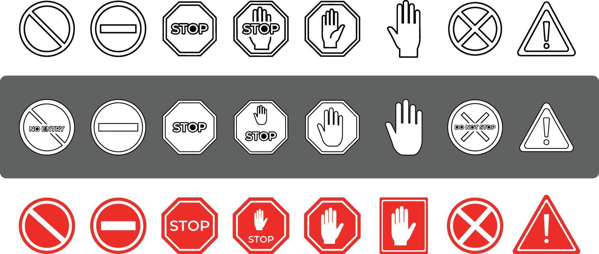 Warning alert symbol for safety and danger vector