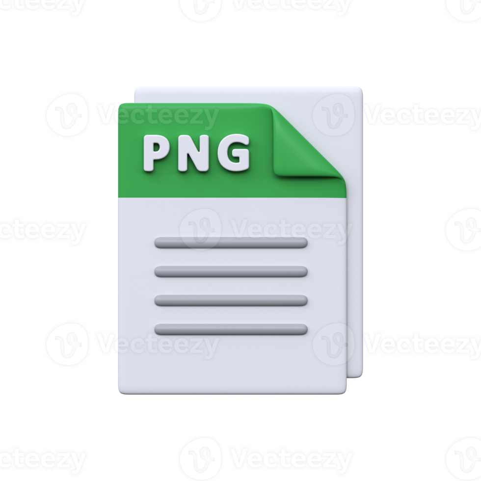 file, format, 3D icon. Image format for web graphics, transparency support, and digital visuals. png