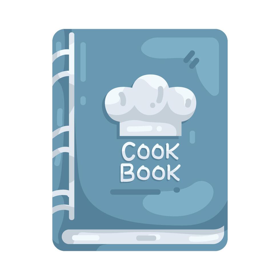 Illustration of Cookbook vector