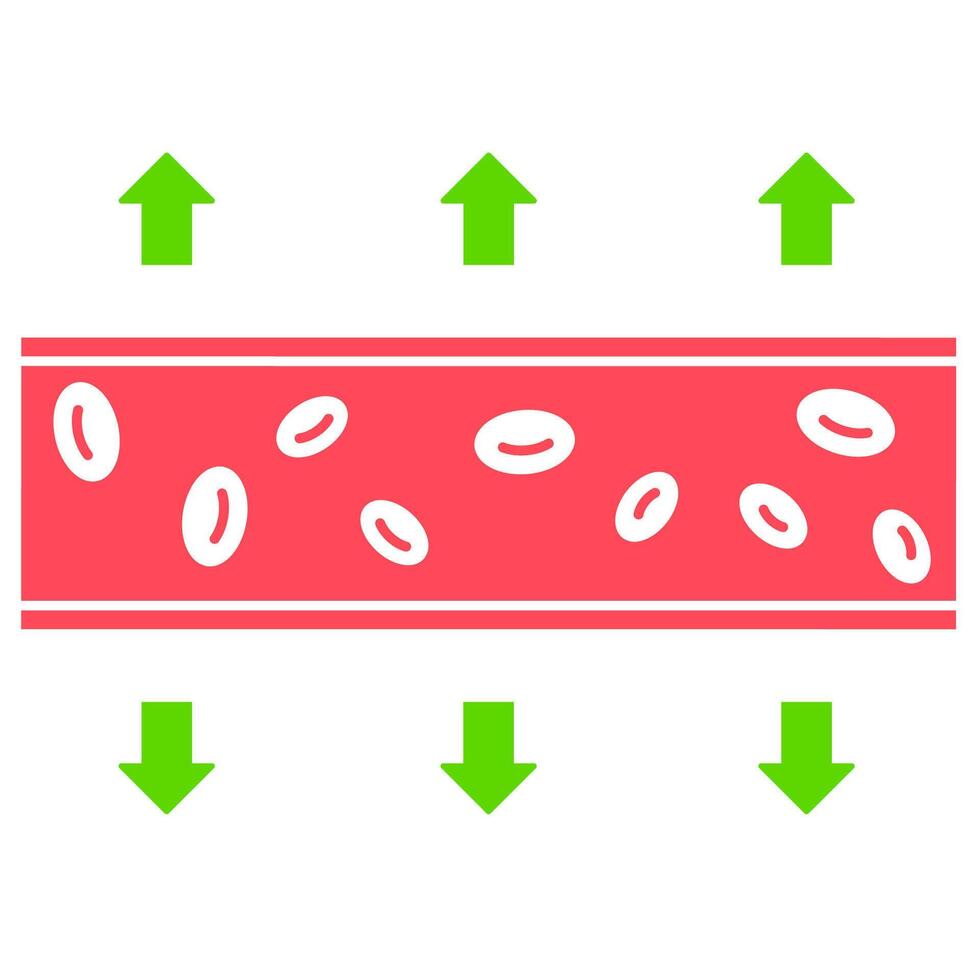 Systemic Dilation Icon vector