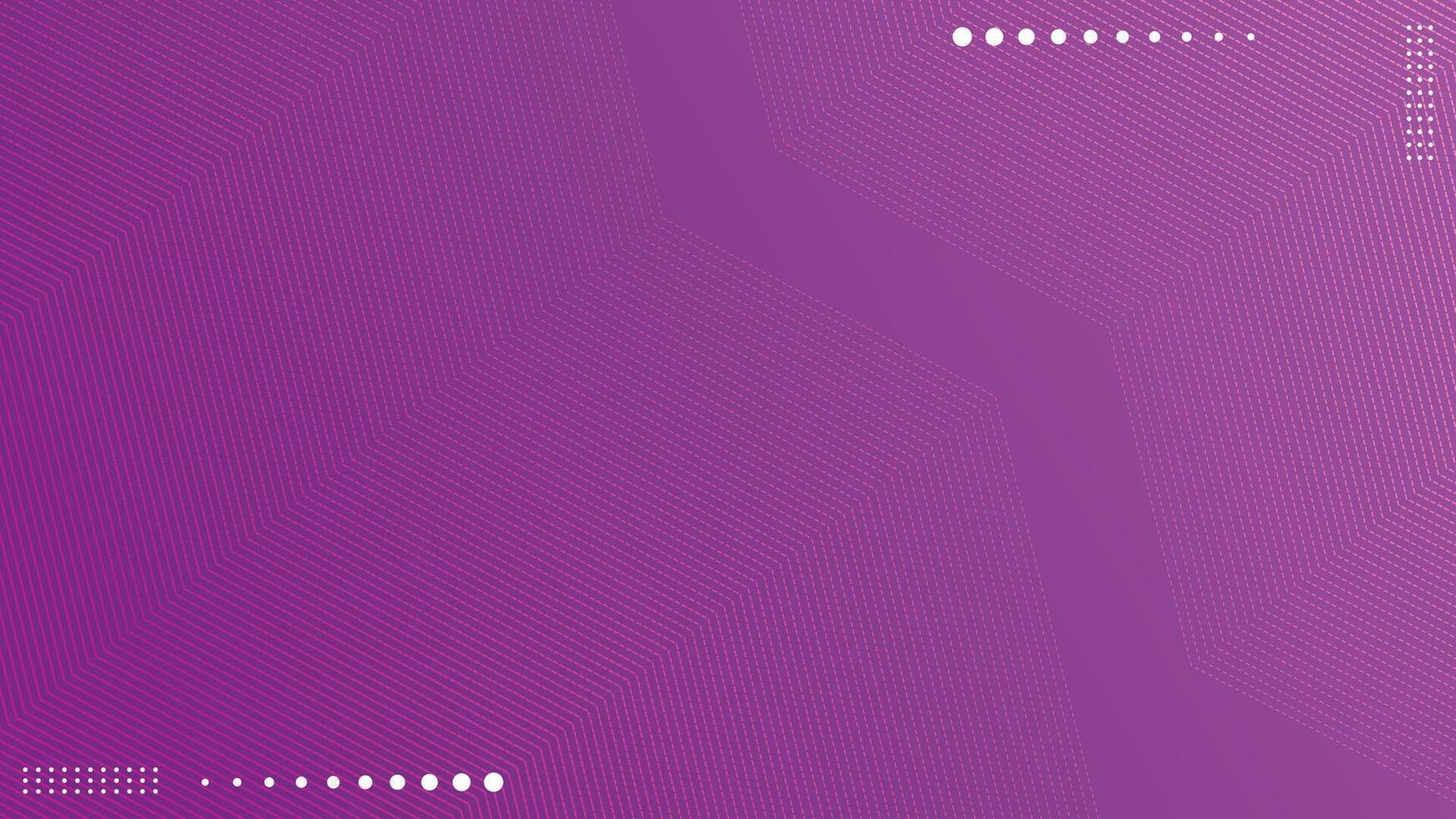 Abstract purple gradient lines hexagonal pattern background illustration. vector