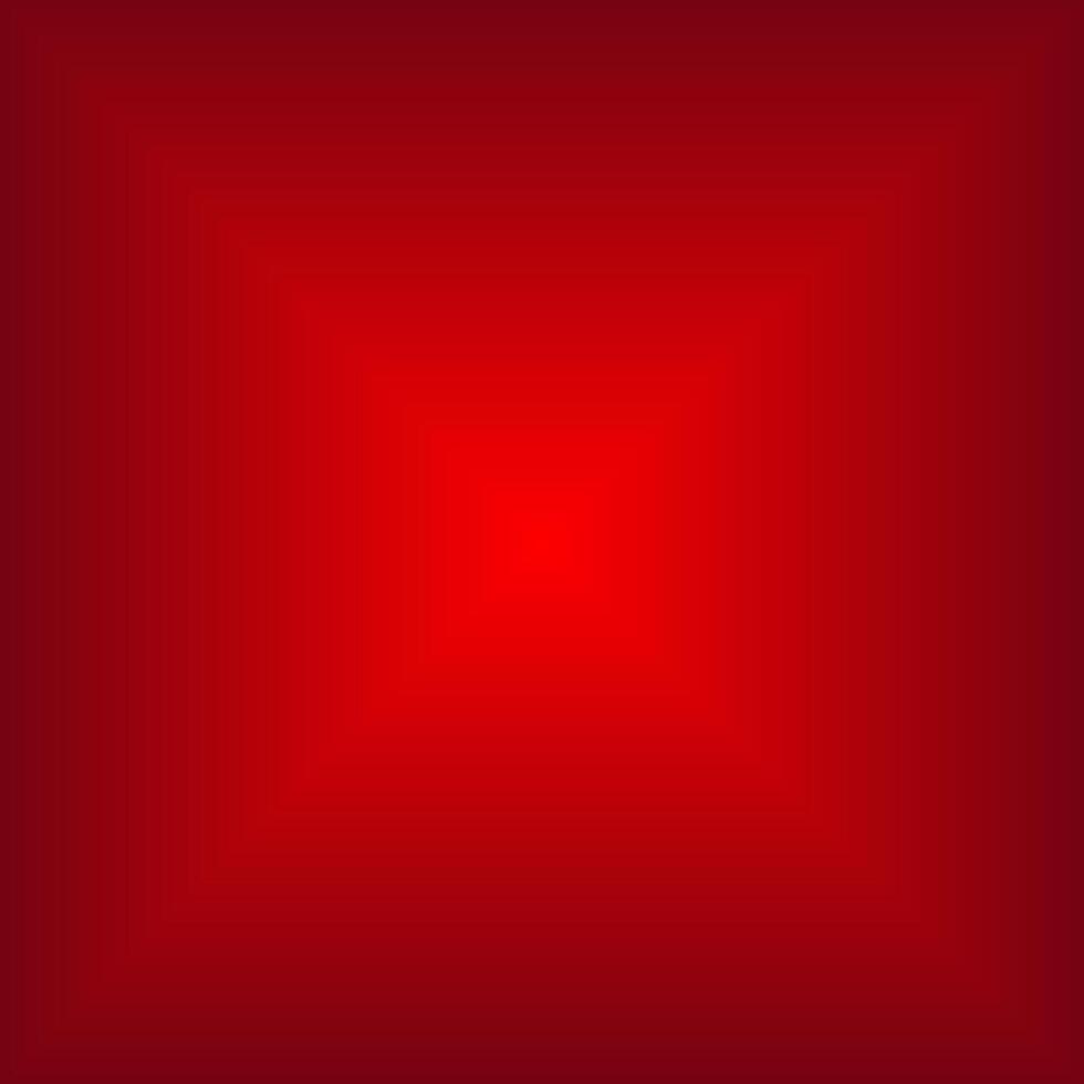 Red Gradient Square Abstract Color Shape vector