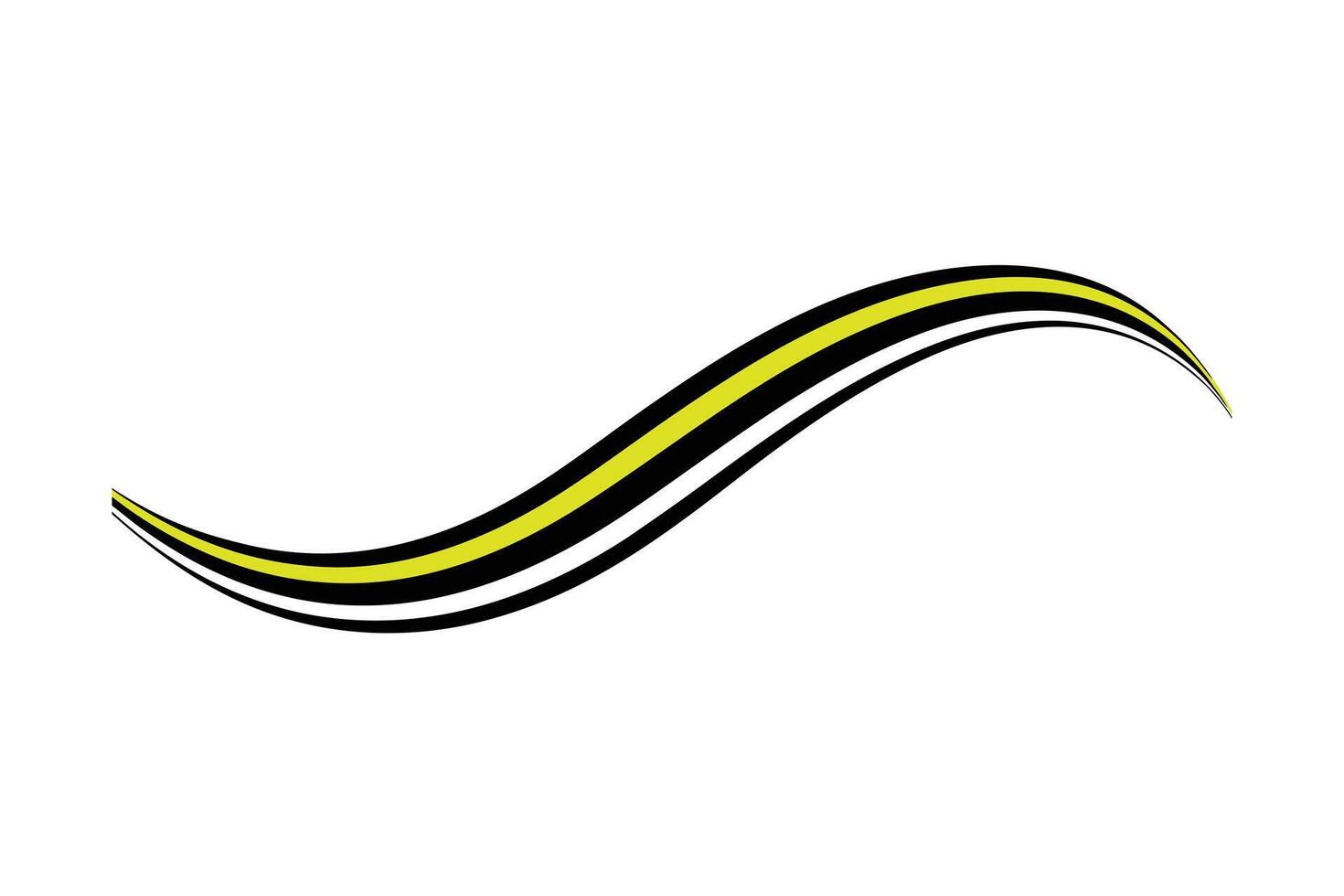 abstract background with flowing parallel lines vector