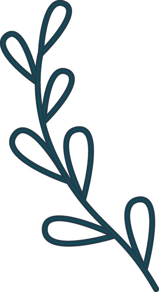 Tree Branch Doodle vector