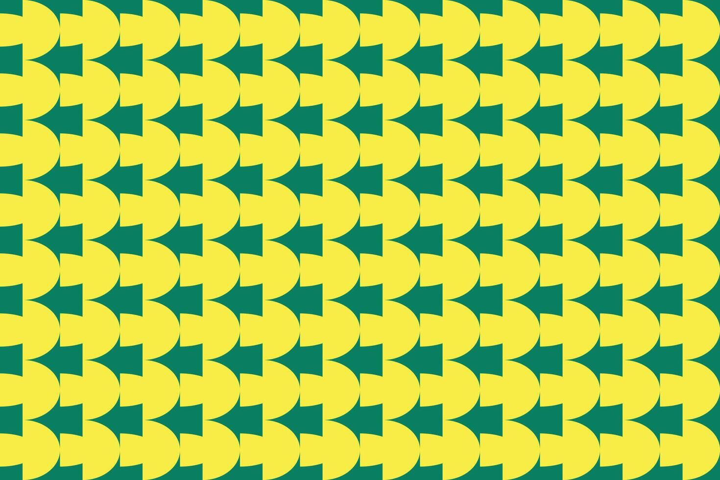 A green and yellow pattern with a large number of circles vector