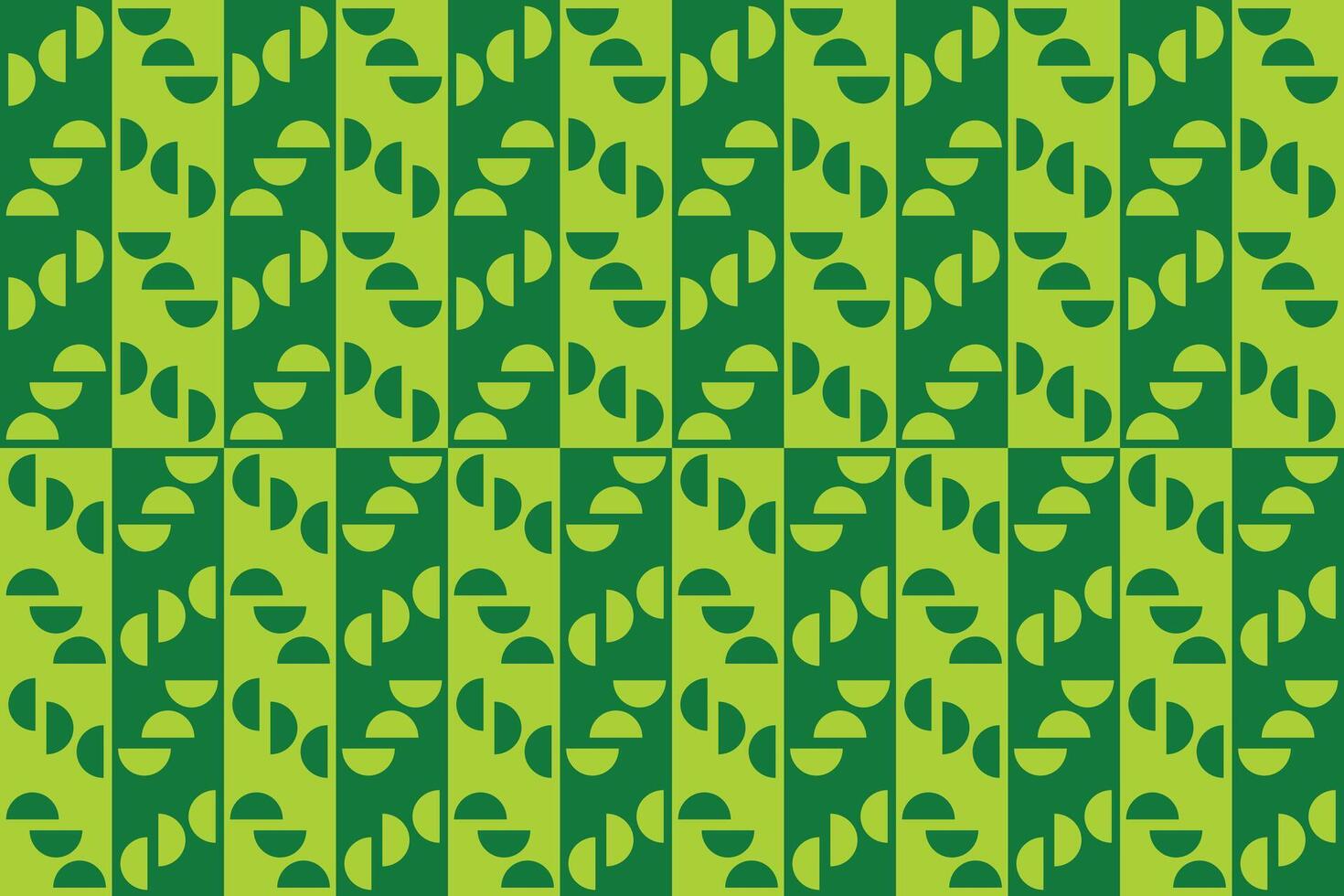 A green and yellow pattern with a geometric design vector