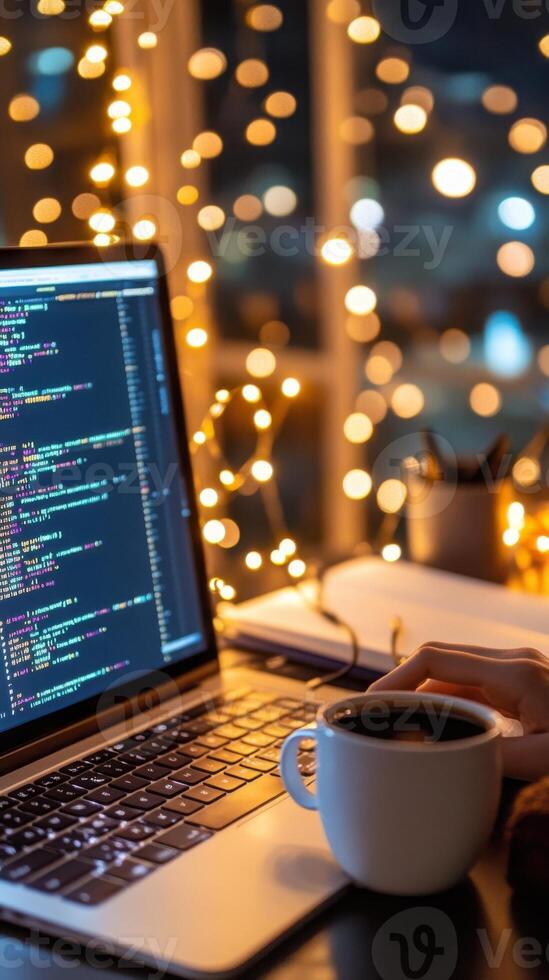 Developer installing Python libraries with pip in a terminal alongside a Jupyter Notebook data cleaning pipeline. Data scientist photo