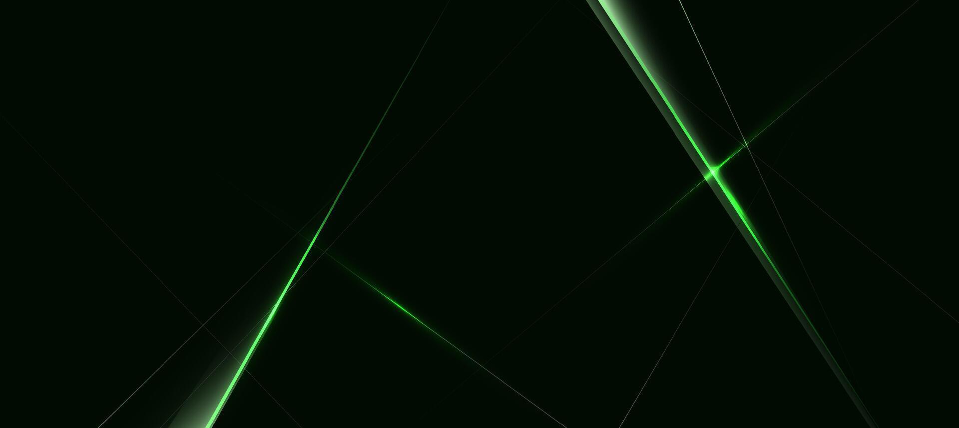Abstract neon technology. Diagonal striped Green lines cyberpunk concept for presentation products or website background EPS 10 vector