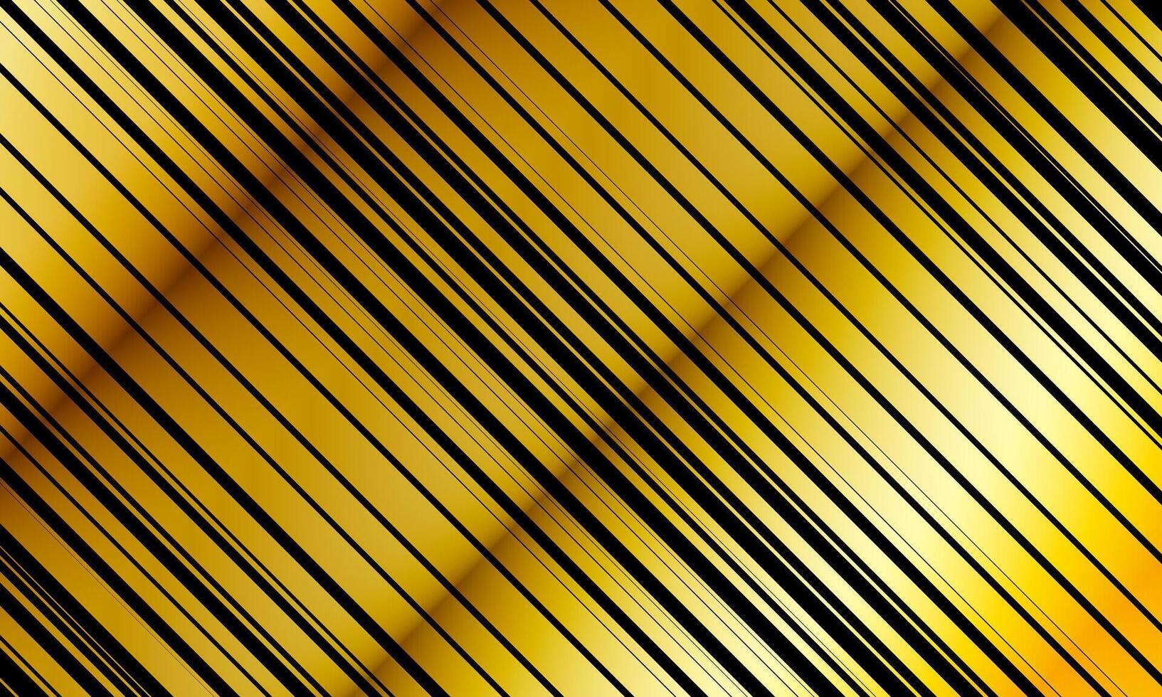 Abstract diagonal line pattern. gold line stripes. bar code pattern. yellow metal texture background. vector