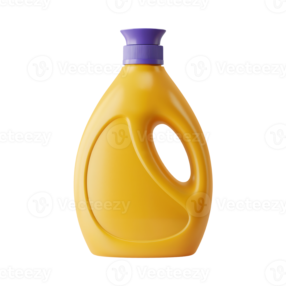 Fabric Softener Bottle Isolated on Transparent Background png