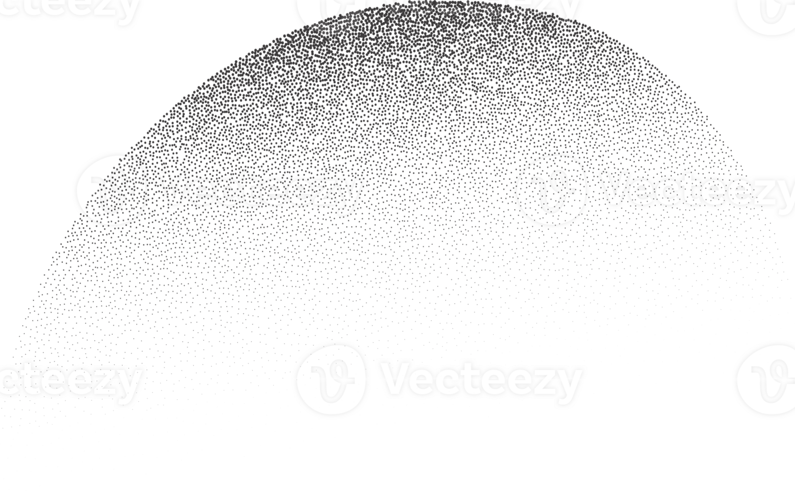 abstrato forma com granulado pontilhado sombra. pontilhado ondulado fluido blob com fluido arenoso gradiente. grunge meio-tom líquido elemento png