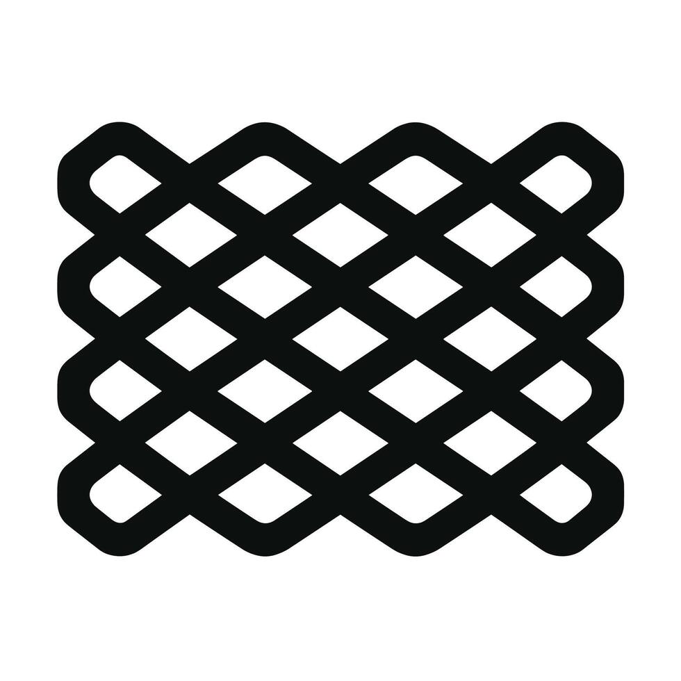 Interlacing Pattern Design Showcasing Intricate Lines and Shapes for Creative Applications vector